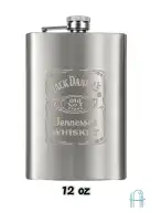 هیپ فلاسک استیل(قمقمه جیبی) طرح دار مدل (05)9.10.12OZ