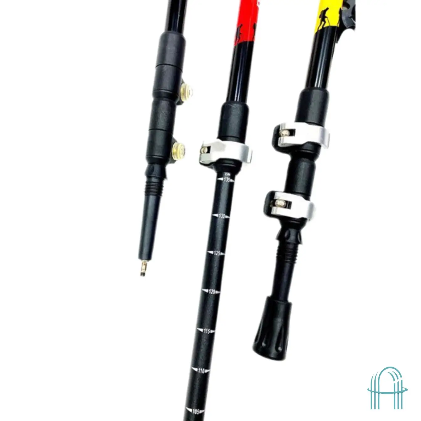 عصای کوهنوردی Black Diamond (کلیپس فلزی)مدل Air Carbon