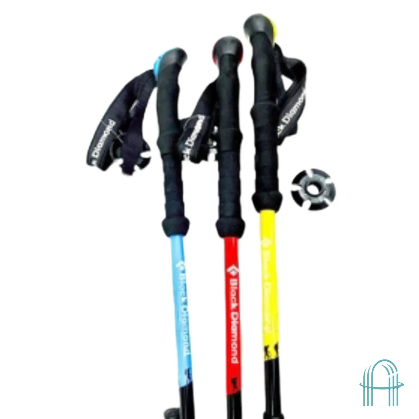 عصای کوهنوردی Black Diamond (کلیپس فلزی)مدل Air Carbon