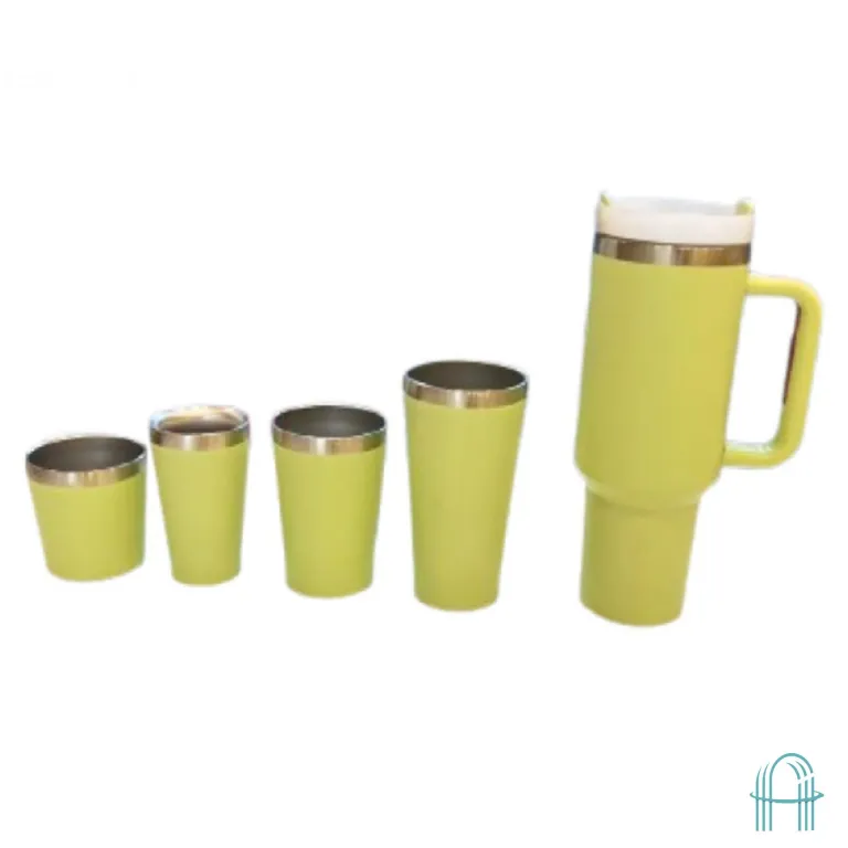 مجموعه 5 عددی ماگ استنلی نی دار Stanley mug 5 pieces (های کپی)