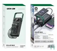 پاوربانک خورشیدی 30000 گرین لاین Max GLPB72 GNSLRPB30KBK