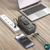 پاور بانک گرين لاين مدل Power Bank GL-PX13 Pulse ظرفیت 30000 میلی آمپر ساعت