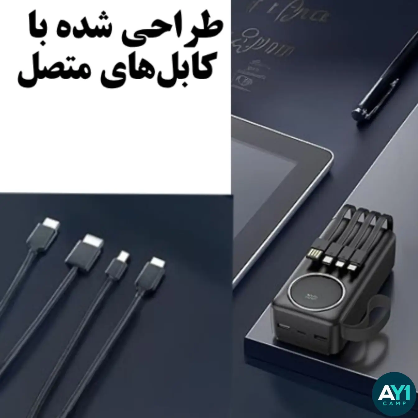 پاور بانک گرين لاين مدل Power Bank GL-PX13 Pulse ظرفیت 30000 میلی آمپر ساعت