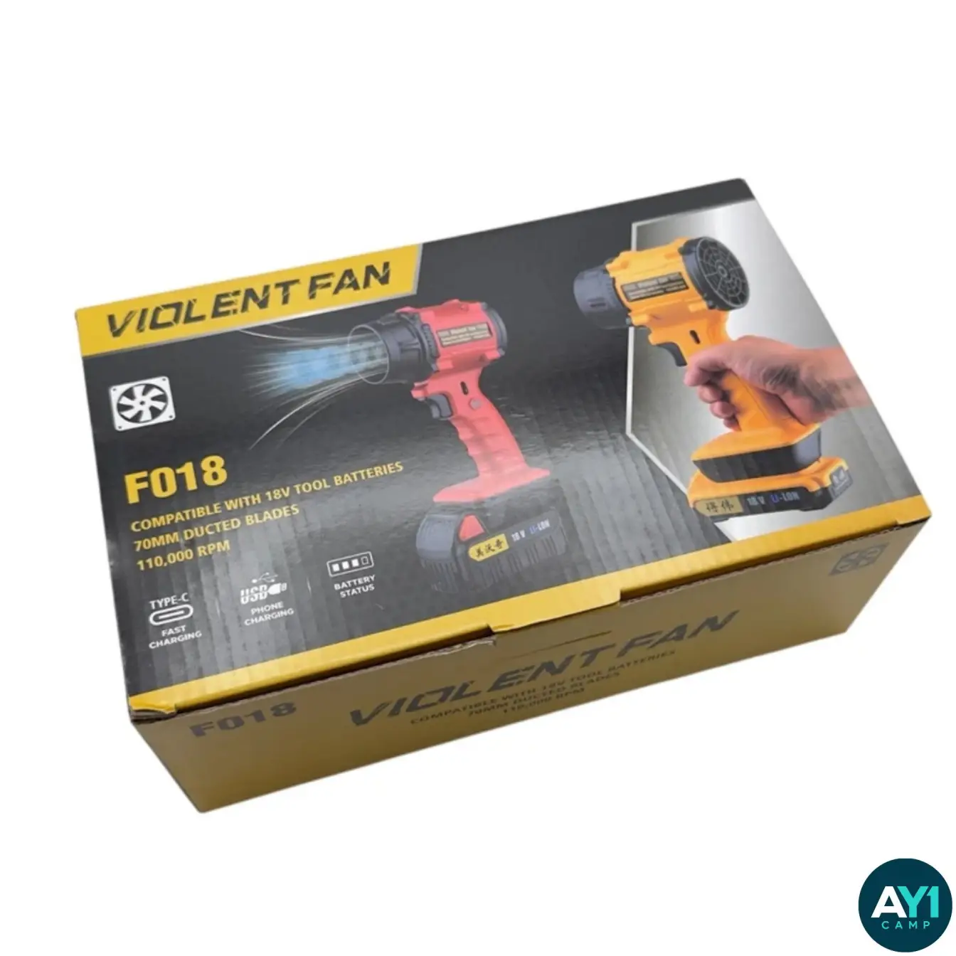 دستگاه سوپر جت فن 18 وات ویولت مدل VIOLET FAN مدل F018