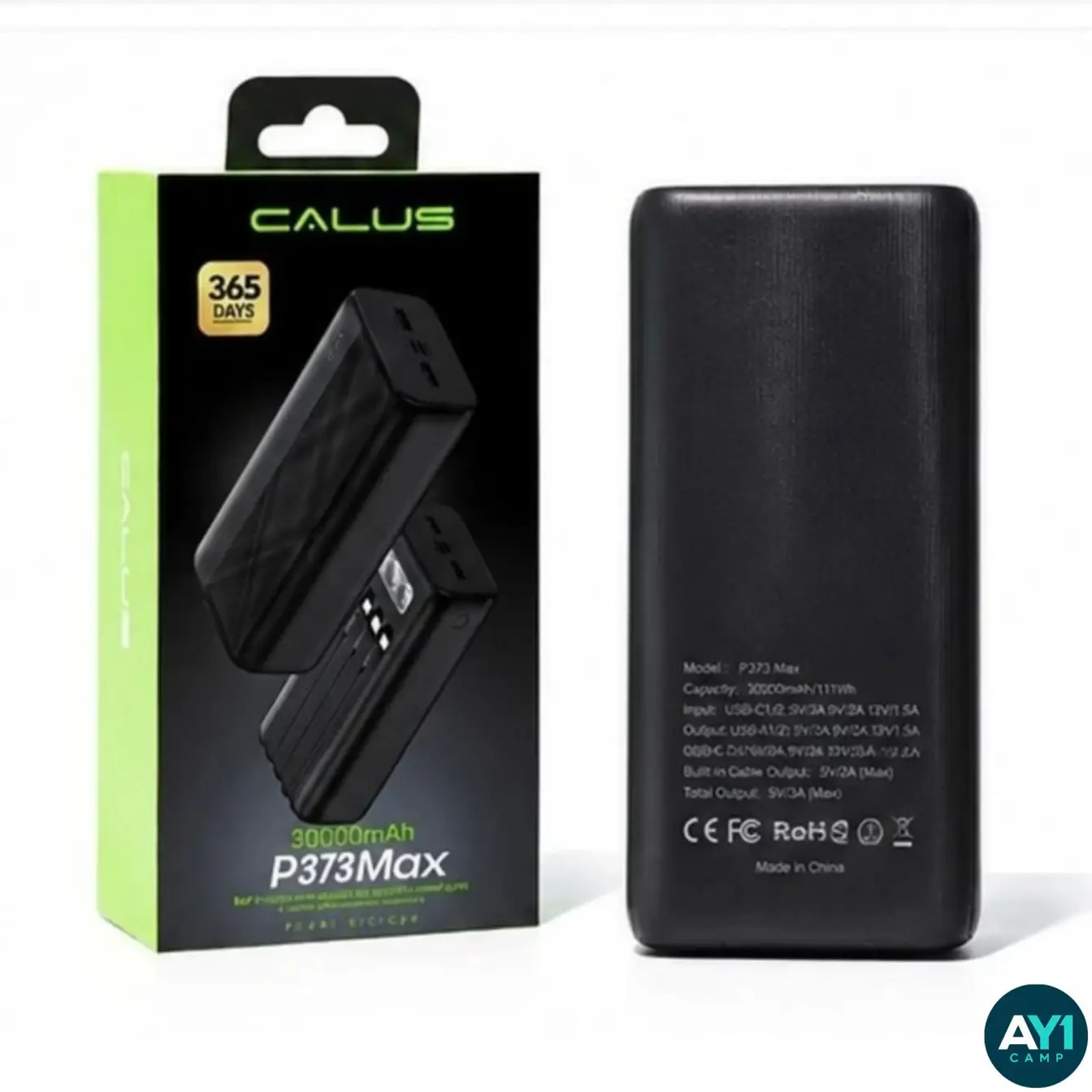 پاوربانک 30000 میلی آمپر برند CALUS مدل P373 Max