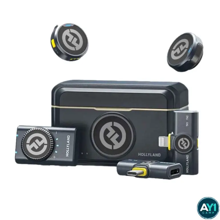 میکروفون کمبو بیسیم دو نفره هالی لند مدل LARK M2